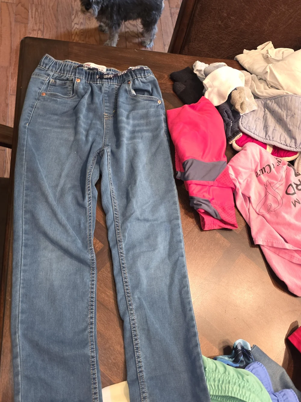 Levi's Men's Light Blue Denim Slim-Straight Jeans